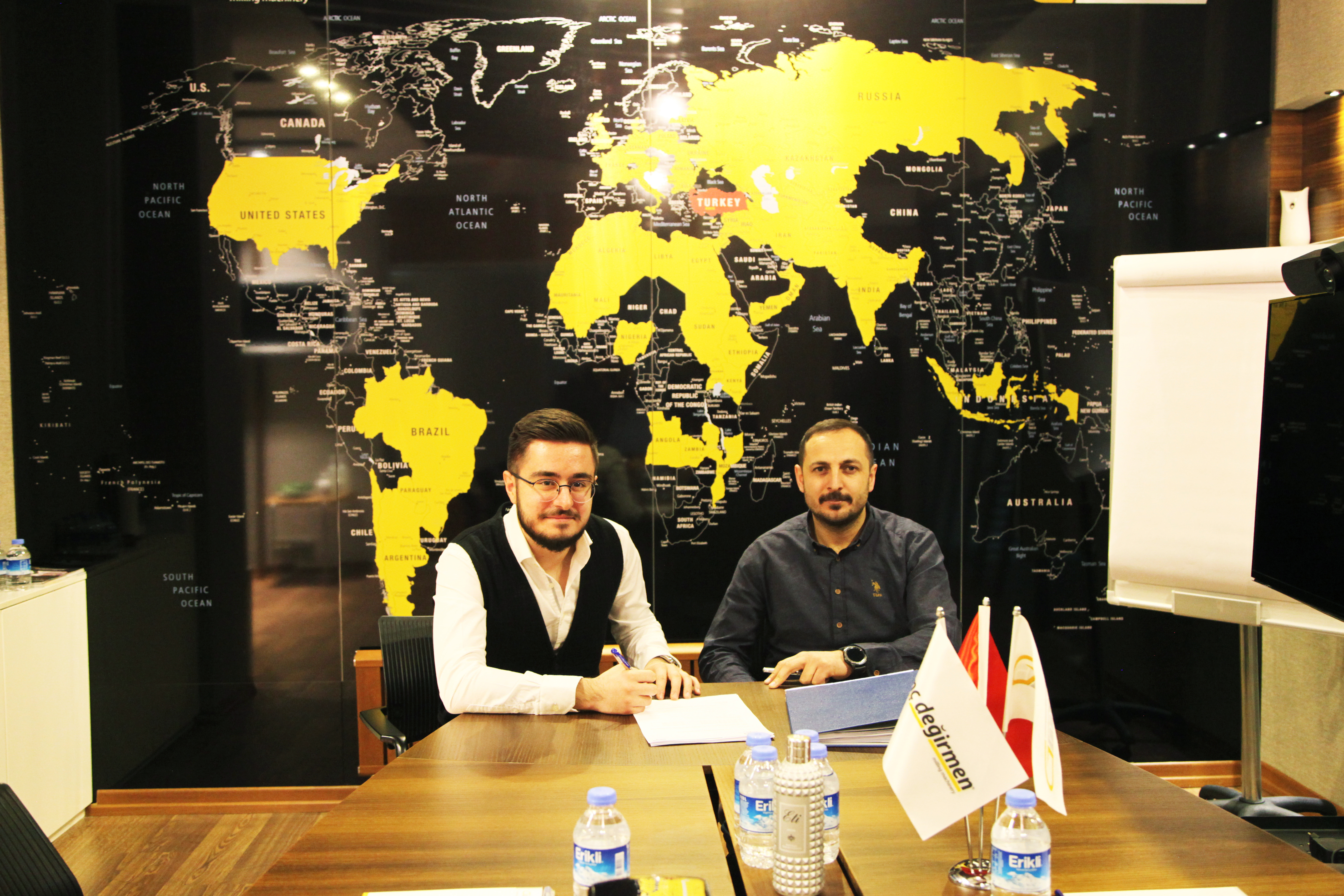 Stratejik İşbirliği için imzalar atıldı...