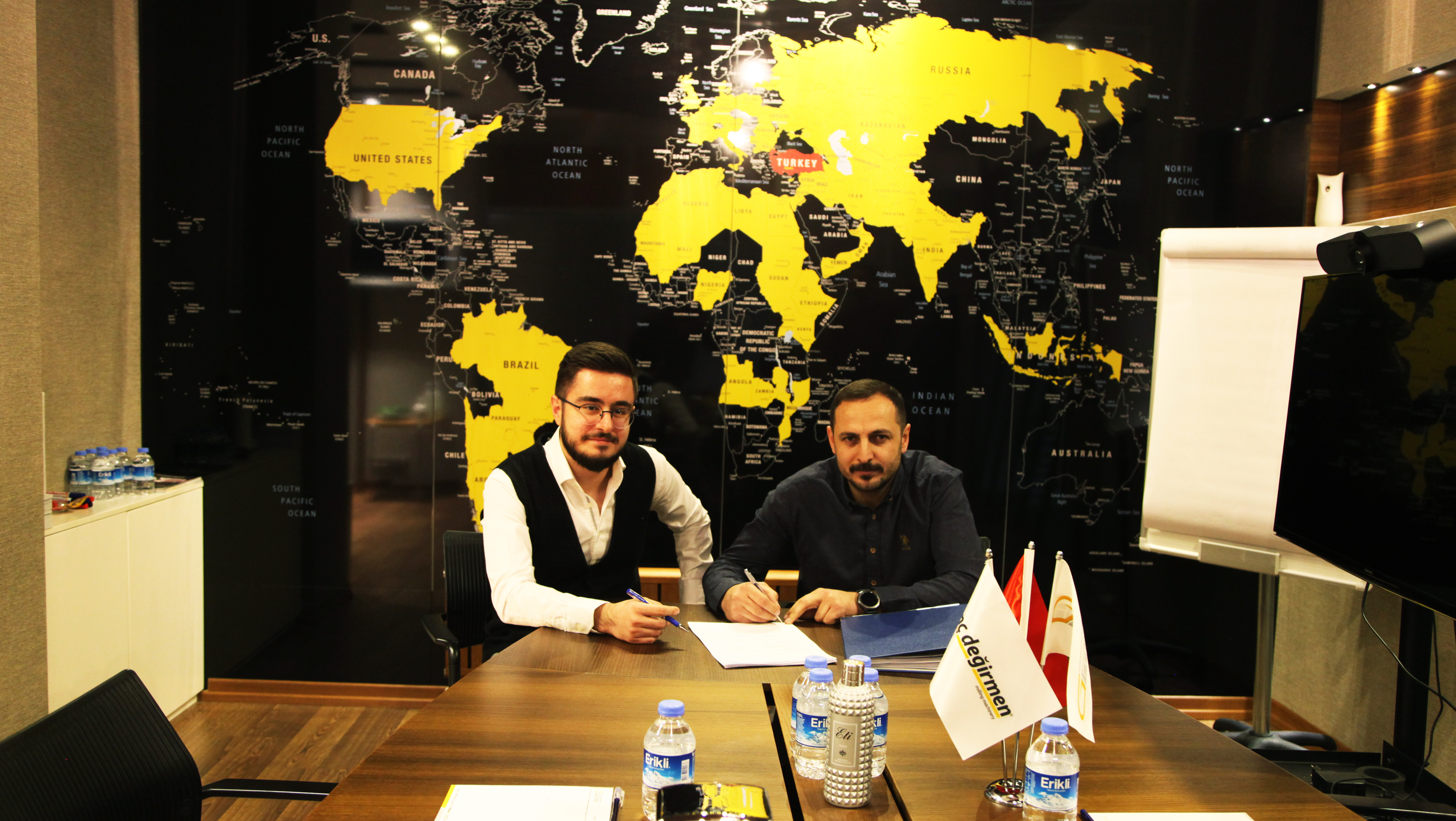 Stratejik İşbirliği için imzalar atıldı...