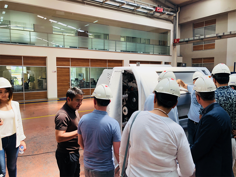 Kazakistan Sanayi Geliştirme Merkezinden şirketimize ziyaret.